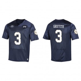 Houston Griffith Notre Dame Fighting Irish Replica College Football Jersey Navy