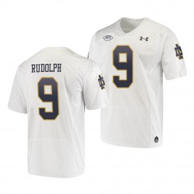 Notre Dame Fighting Irish Kyle Rudolph Jersey Replica College Football Playoff Under Armour Men's Jersey - White