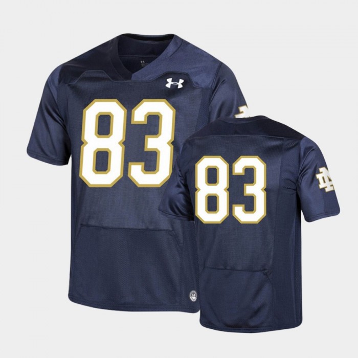 Notre Dame Fighting Irish Youth #23 Navy Sideline Replica Football Jersey L 
