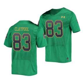 Notre Dame Fighting Irish Chase Claypool #83 Jersey College Football Replica Jersey - Green
