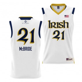 Kayla McBride Notre Dame Fighting Irish White Women's Basketball Alumni Youth Jersey