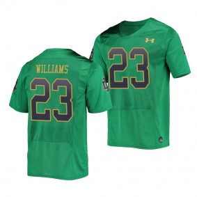 Notre Dame Fighting Irish Kyren Williams #23 Jersey College Football Replica Jersey - Green