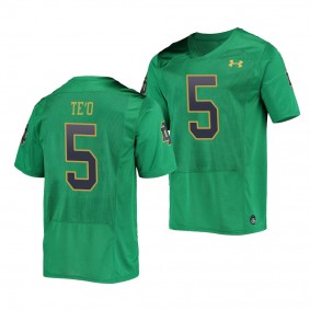 Notre Dame Fighting Irish Manti Te'o #5 Jersey College Football Replica Jersey - Green