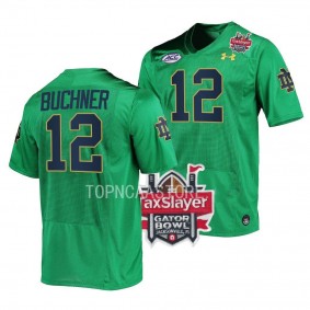 Notre Dame Fighting Irish 2022 Gator Bowl Tyler Buchner Green Limited Football Jersey