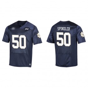 Rocco Spindler Notre Dame Fighting Irish Replica College Football Jersey Navy