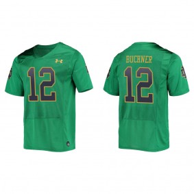 Tyler Buchner Notre Dame Fighting Irish Replica College Football Jersey Green